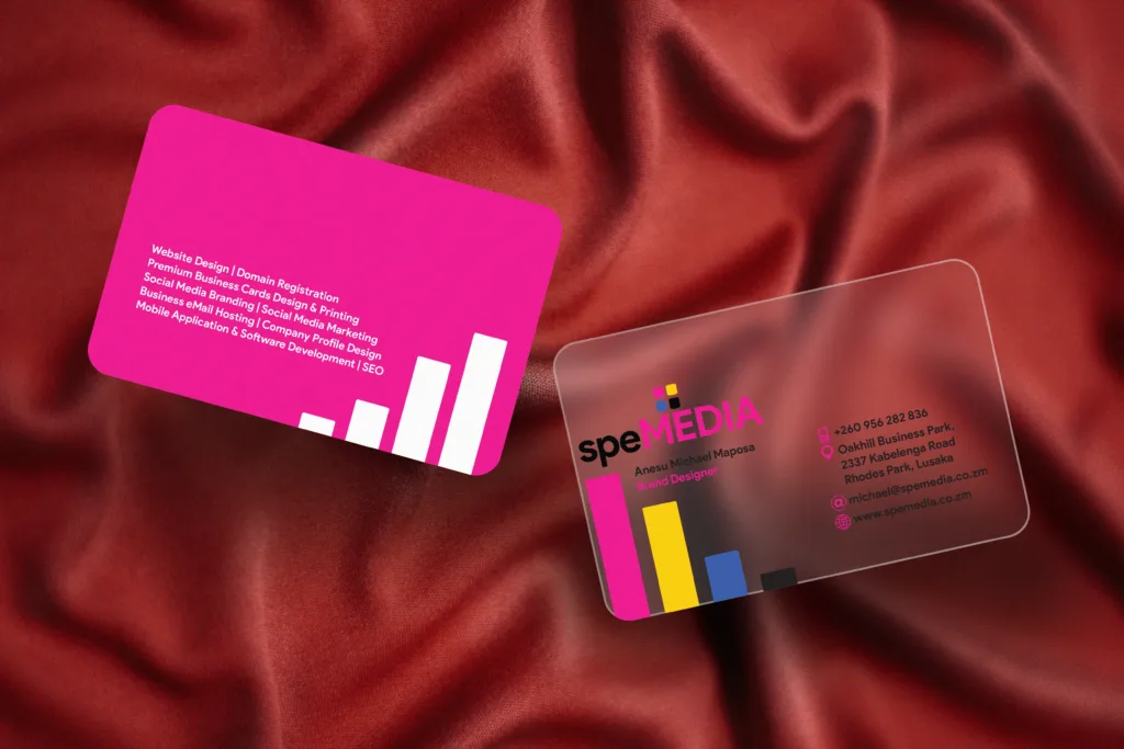 Best PVC Plastic Business Cards Lusaka Zambia